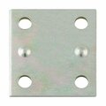 Homecare Products 1.5 x 1.37 in. Mending Steel Brace, Zinc Plated HO1676924
